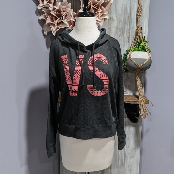 🖤SOLD🖤Victoria's Secret logo hooded sweatshirt - Picture 5 of 9